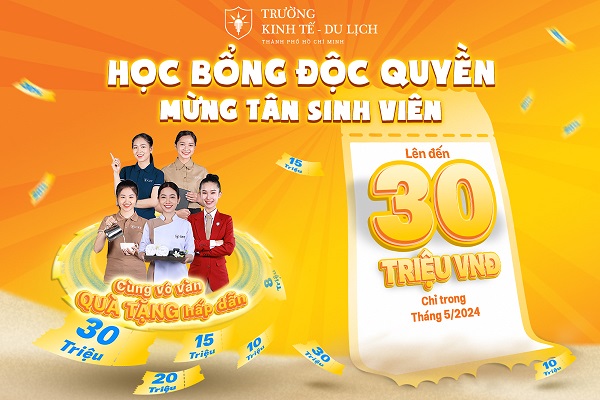 học bổng độc quyền - mừng tân sinh viên cet